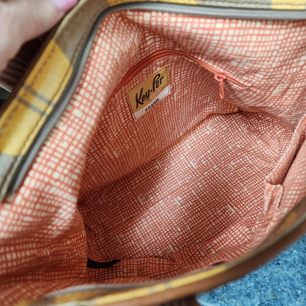 Fossil Ladybug Print Shoulder Bag - image 8